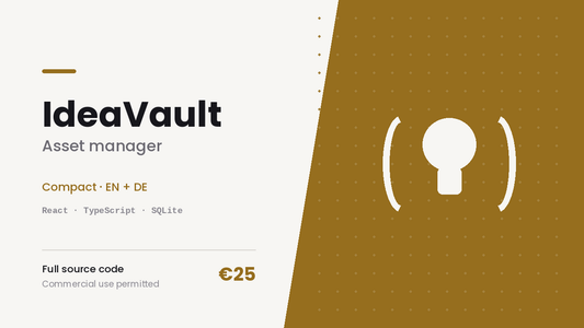 IdeaVault – digitales Produkt von Marco Loos