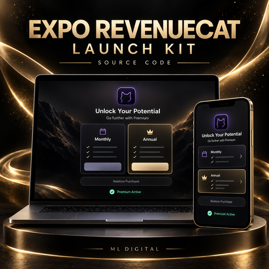 Expo RevenueCat Launch Kit — Subscriptions, Paywall & Restore