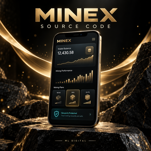 MineX - Mining Dashboard Mobile App Source Code