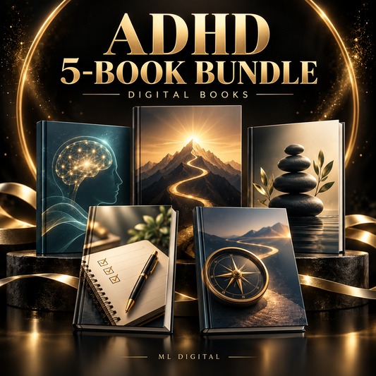 ADHD Life Systems: 5-Book Practical Bundle