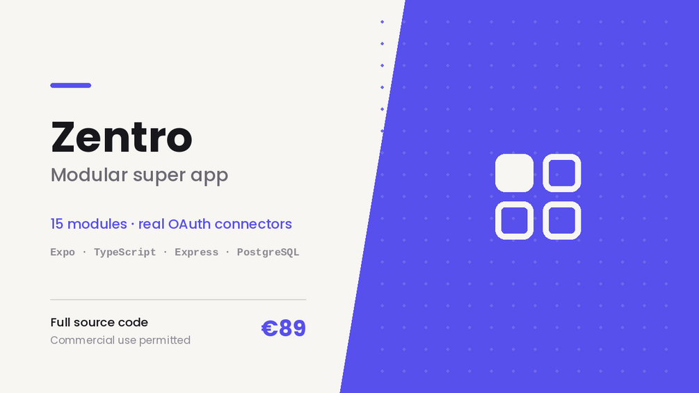 Zentro – digitales Produkt von Marco Loos